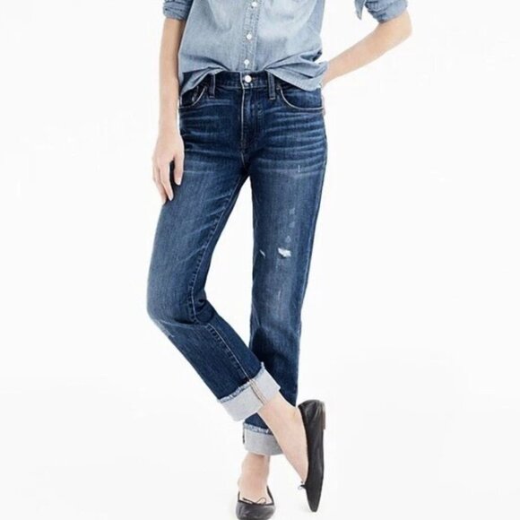J.Crew Slim Broken-In Boyfriend Jeans - Picture 1 of 9